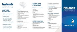 Nolands Advisory Services - Mauritius