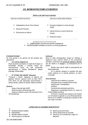 El Romanticismo