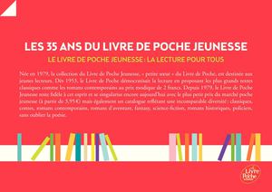 Les 35 ans du Livre de Poche Jeunesse
