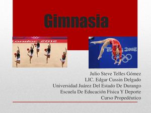 Conociendo La Gimnasia