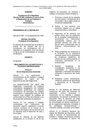 REGLAMENTO