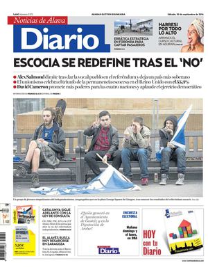 Diario de Noticias de Álava 20140920
