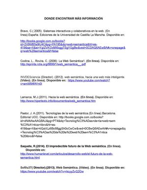 BIBLIOGRAFIA WEB SEMANTICA