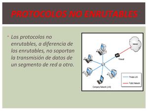 protocolos enrutables y de