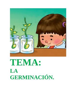 LA GERMINACIÓN