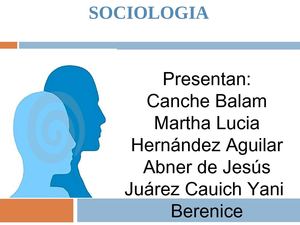 EJEMPLO SOCIOLOGIA