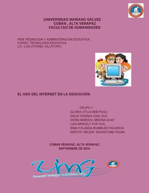 USO DEL INTERNET 1