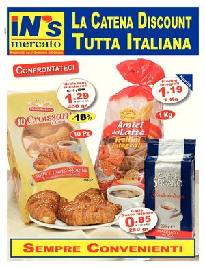 Volantino Ins 24 settembre - 5 ottobre 
