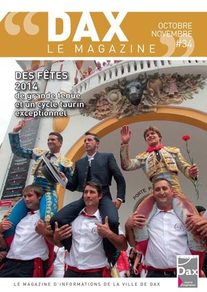 Dax, le magazine n°34 - Octobre/novembre 2014