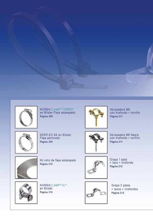 Abrazaderas En Blister