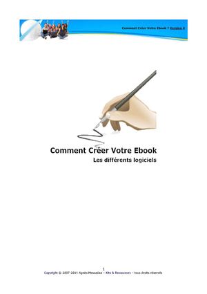 Comment créer un ebook