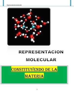 representacion molecular