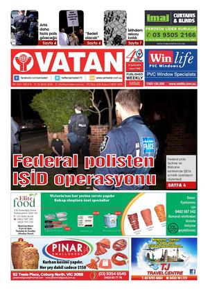 Yeni Vatan Turkish Newspaper Issue No: 1768
