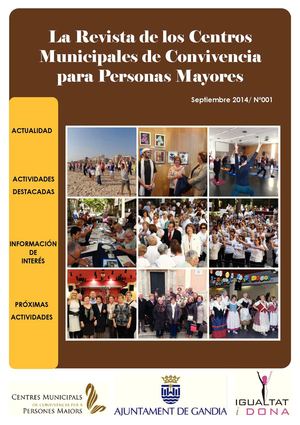 La Revista de los Centros Municipales de Convivencia para Personas Mayores