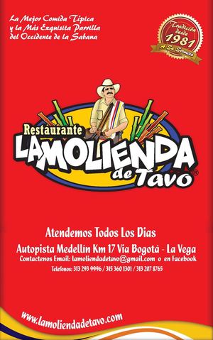 La Molienda de Tavo Carta domingo 2014