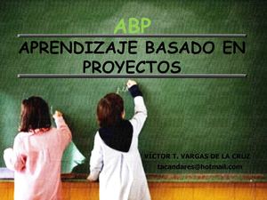 Aprendizaje Basado en Proyectos