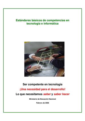 Estándares de tecnología e informatica
