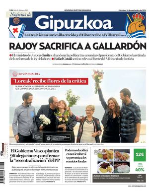 Noticias de Gipuzkoa 20140924