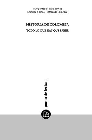 Historia De Colombia