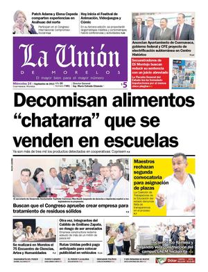La Unión de morelos 24 Septiembre 2014