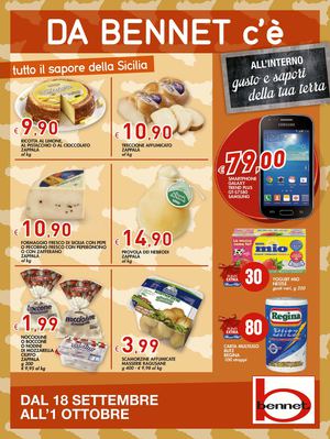 Volantino Bennet 18settembre 1ottobre