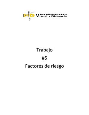 factores de riesgo # 5