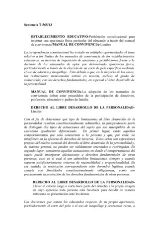 SENTENCIA T 565-13 