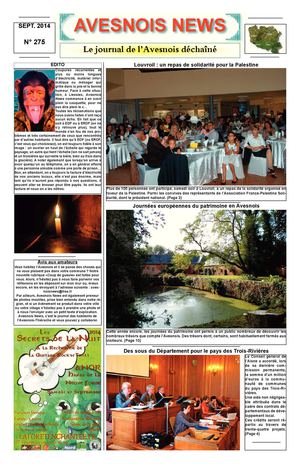 AVESNOIS NEWS N° 275
