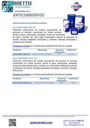 BRETTIS Gama Anticorrosivos ANTICORIT