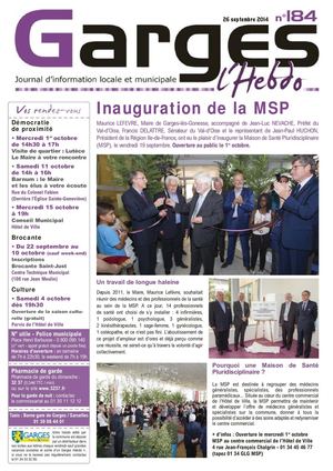 Garges l'Hebdo N184