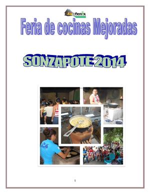 Informe feria de cocinas mejoradas sonzapote 