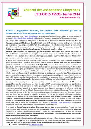 écho des assos n°5