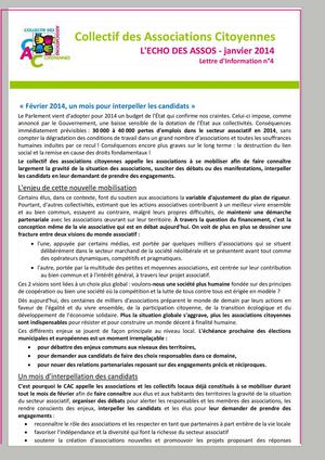 écho des assos n°4