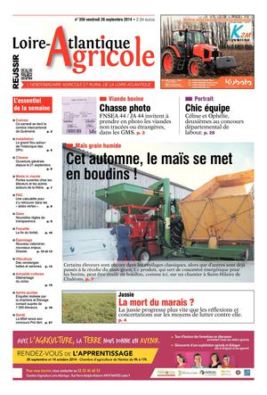 Loire-ATlantique Agricole du 26 septembre 2014 (n°356)
