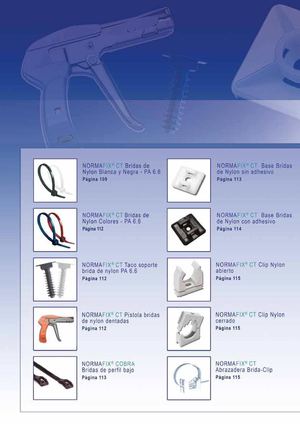 Abrazaderas Nylon Norma