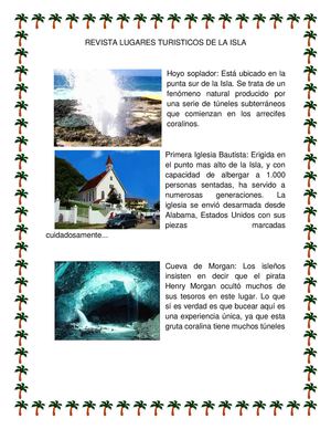 LUGARES TURISTICOS DE SAN ANDRES Y PROVIDENCIA ISLAS