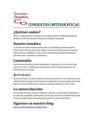 CONSULTAS ORTOGRÁFICAS