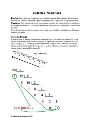 Sistemas Numericos