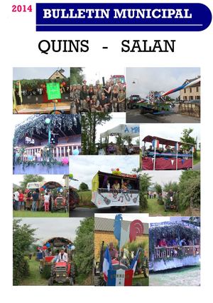 Bulletin municipal de Quins 2014