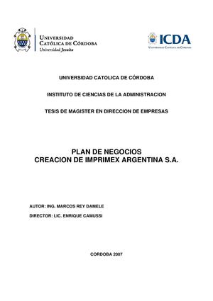 8.1. Historia de Imprimex Uruguay