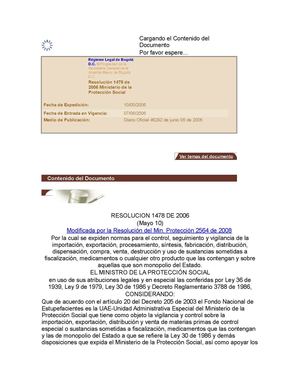 Medicamentos de Control Especial