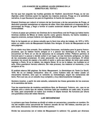 Analisis estructural del relato