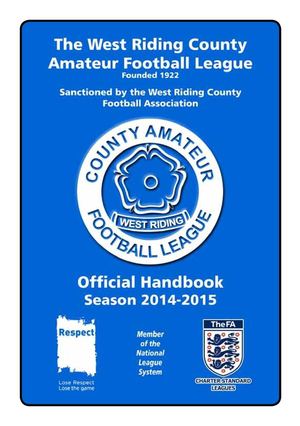 West riding amateur football remarkable Something and west riding amateur football matchless