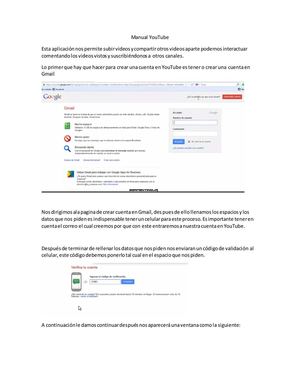 como crear una cuenta en YouTube
