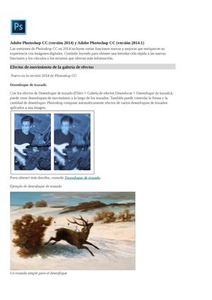 Resumen Adobe Photoshop Cc