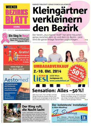 WBB 19/2014 23. Bezirk