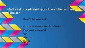 CONSULTAS LIBROS DIGITALES