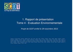 Dossier d'enquête publique SCOT Pays de Saint-Brieuc : rapport de présentation -  tome 4