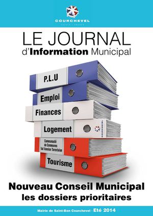 Bulletin municipal Courchevel été 2014