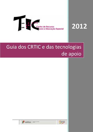 Guia Dos Crtic E Das Tecnologias De Apoio